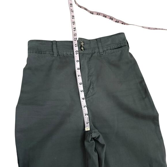 We The Free by Free People Charcoal Gray Flare Pants Size 27 Cotton Wide Leg - Picture 7 of 10